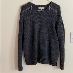 Michael Michael Kors Grey Long sleeve sweater zip